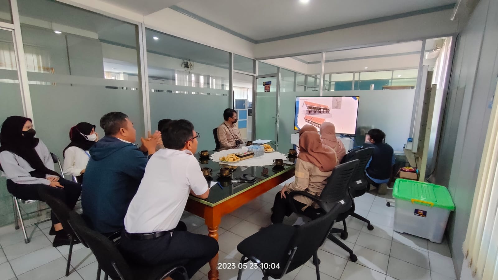 Menerima Kunjungan Dinas Perumahan dan Kawasan Permukiman Kota Magelang