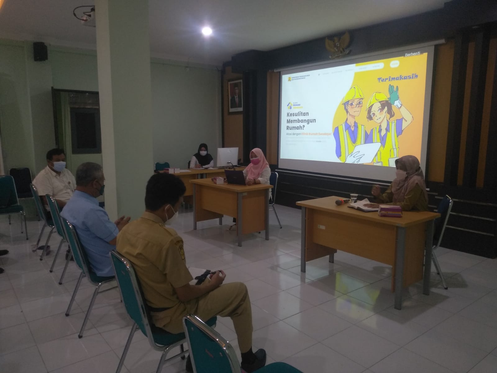Rakor dengan Dinas PUPKP Kota Yogyakarta