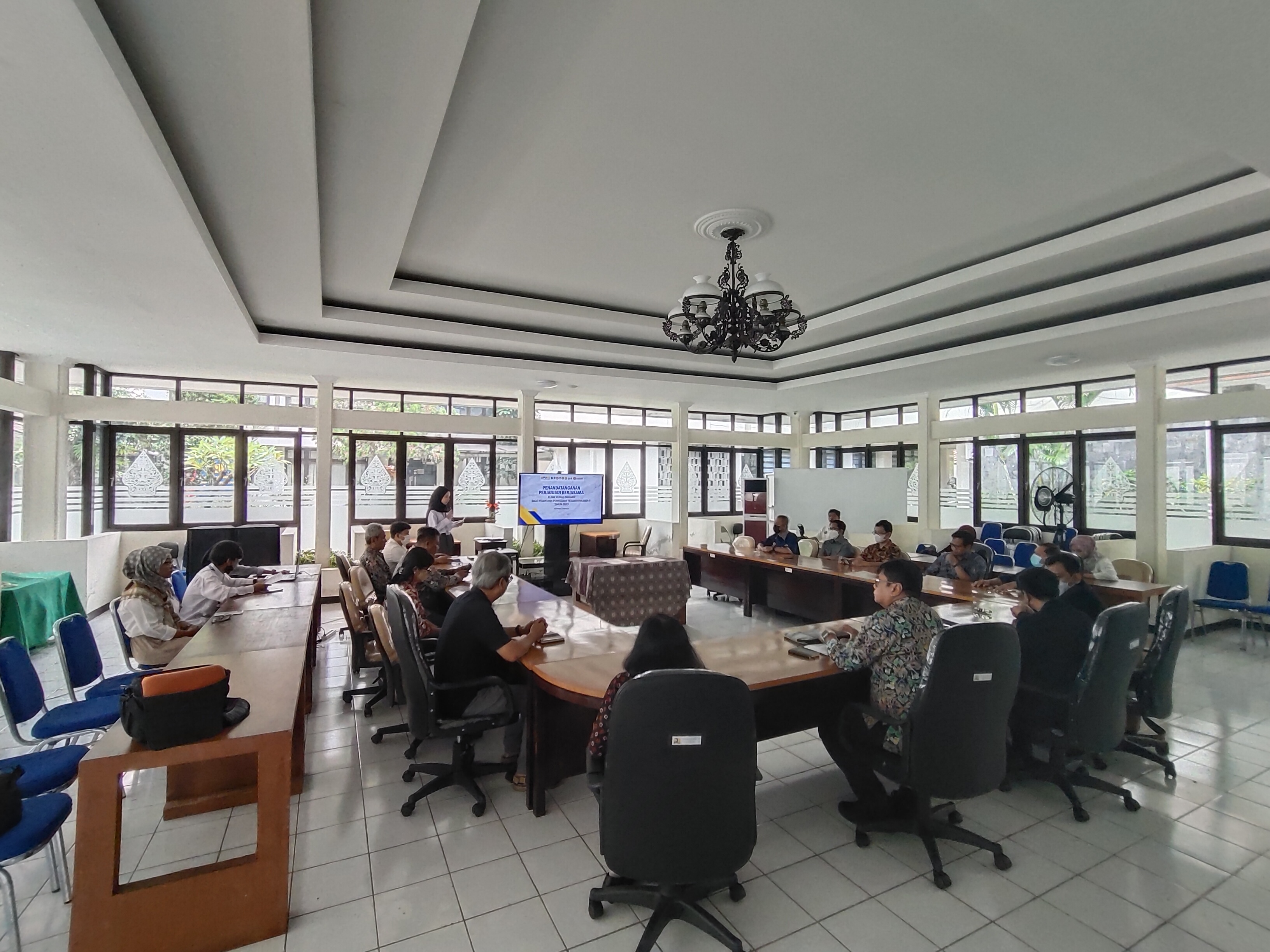 Penandatanganan Perjanjian Kerjasama Penyelenggaraan Klinik Rumah Swadaya Tahun 2023